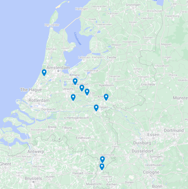 Die IJsmannetjes besuchen 9 Händler in der gesamten Niederlande